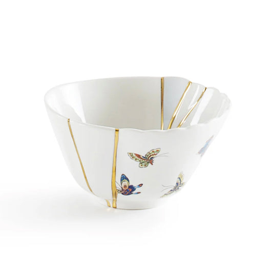 SELETTI - Kintsugi Bowl 01 - REAL GOLD 24 K - Designed by Marcantonio Malerba