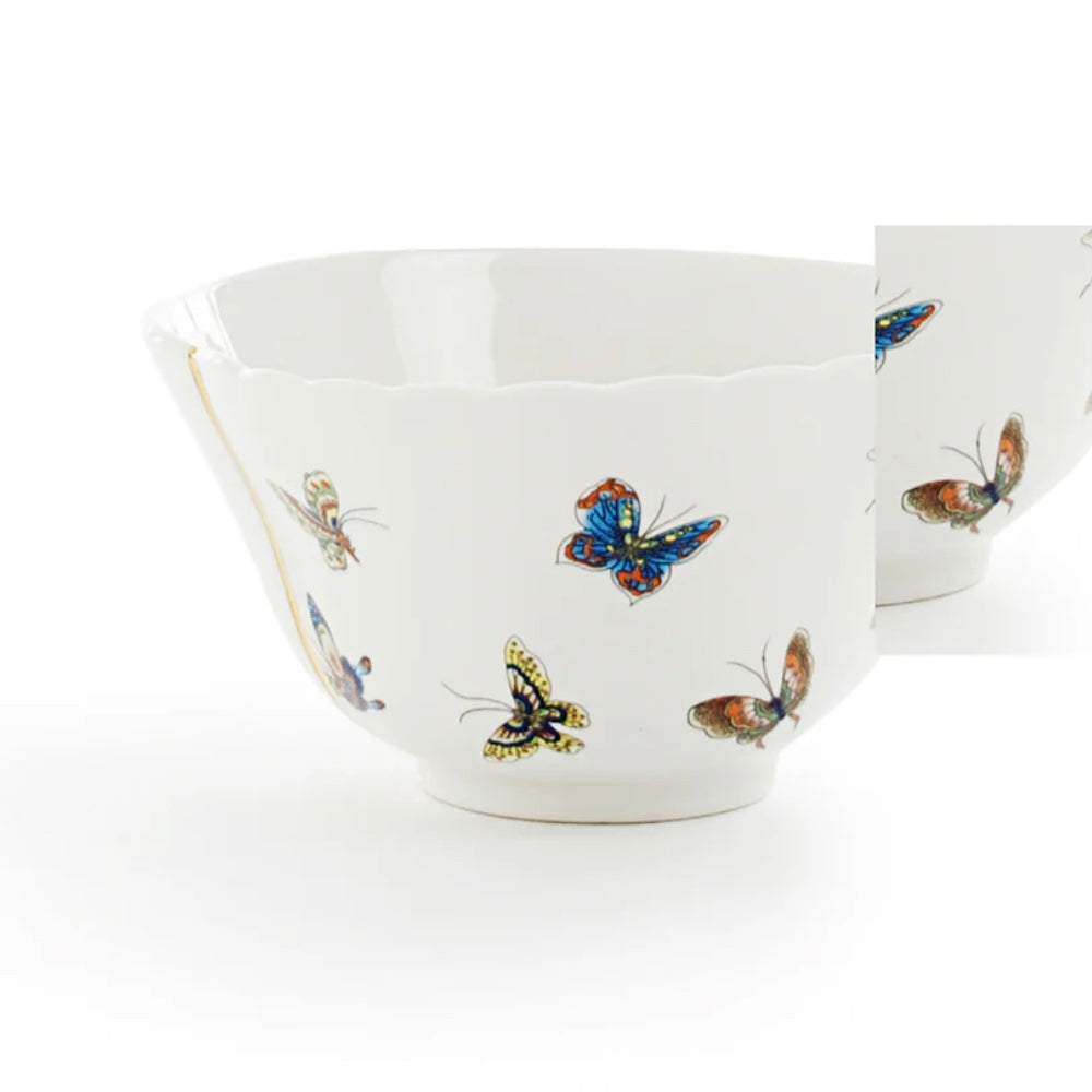 SELETTI - Kintsugi Bowl 01 - REAL GOLD 24 K - Designed by Marcantonio Malerba