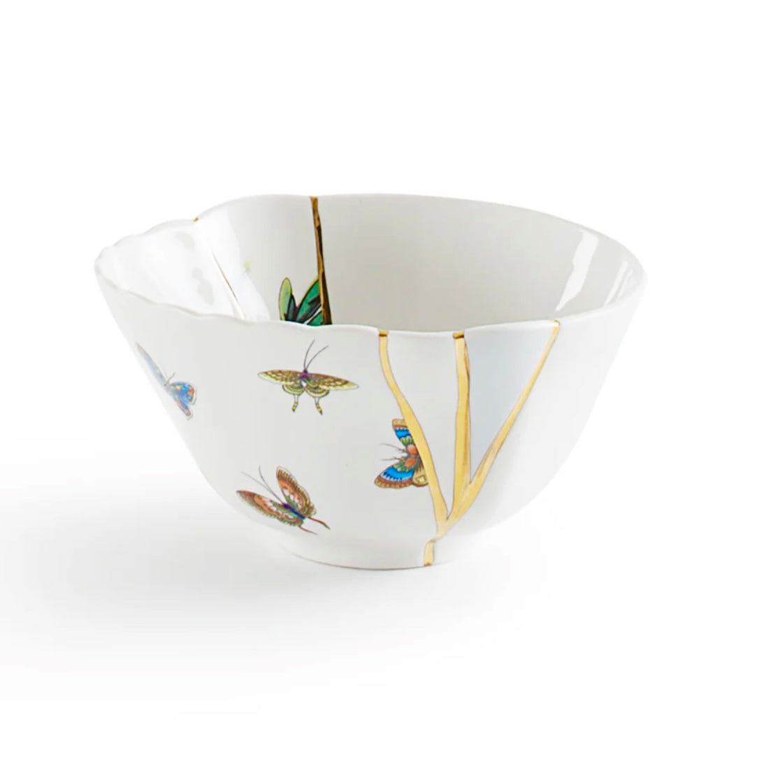 SELETTI - Kintsugi Bowl 01 - REAL GOLD 24 K - Designed by Marcantonio Malerba