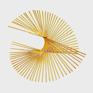 Decorative Metal sculpture in 3D