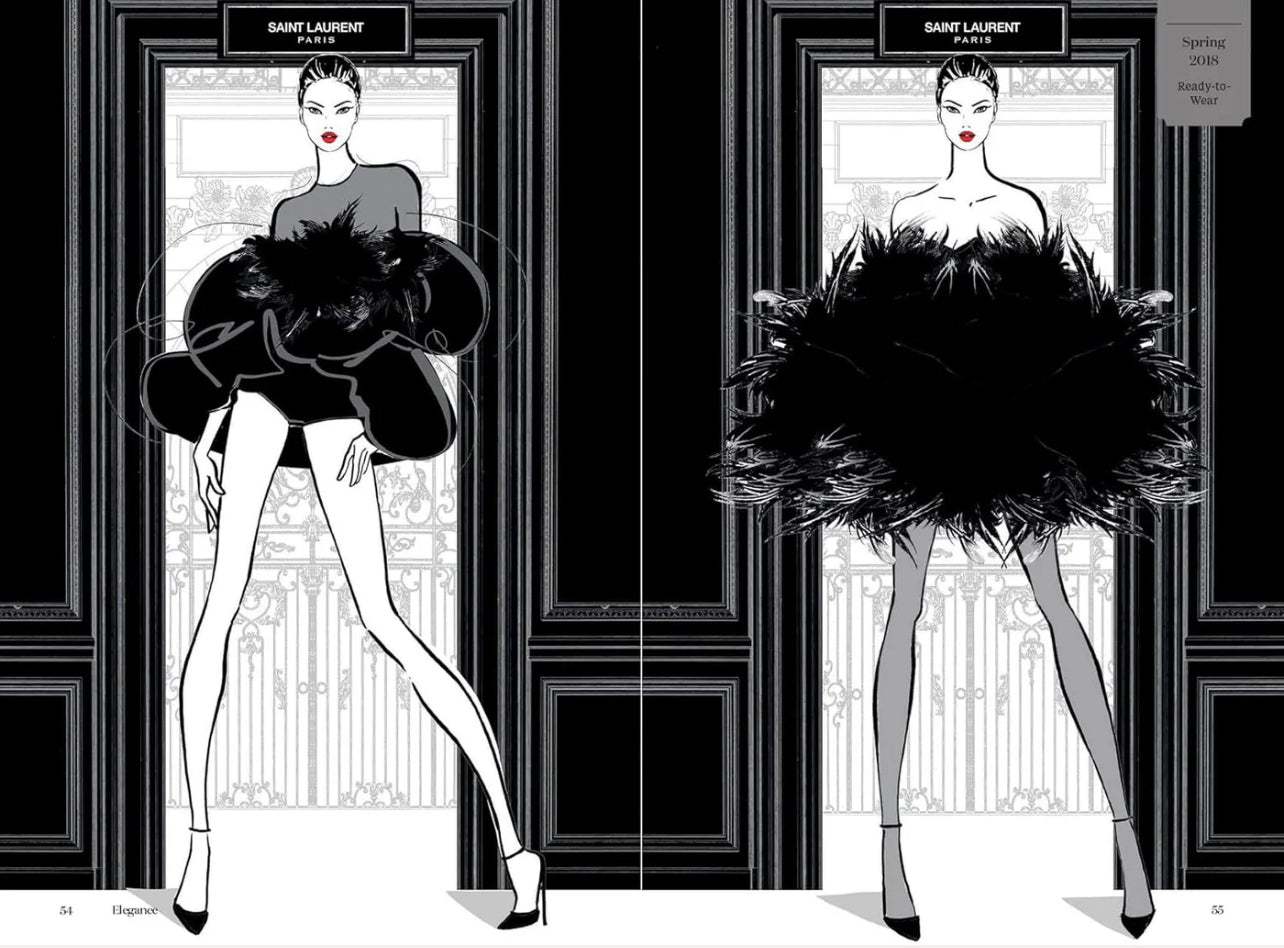 Elegance - The Beauty of French Fashion By Megan Hess