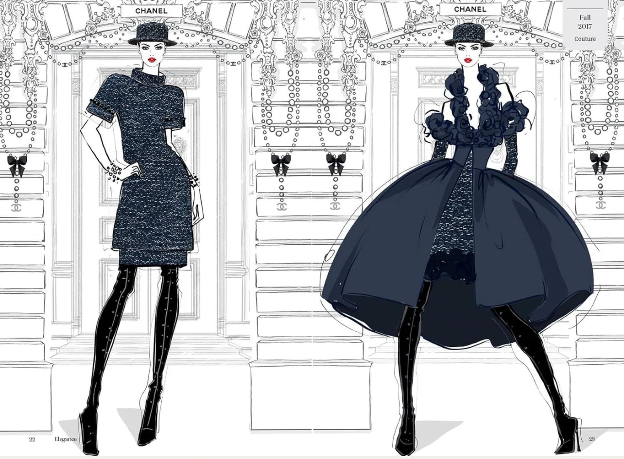Elegance - The Beauty of French Fashion By Megan Hess
