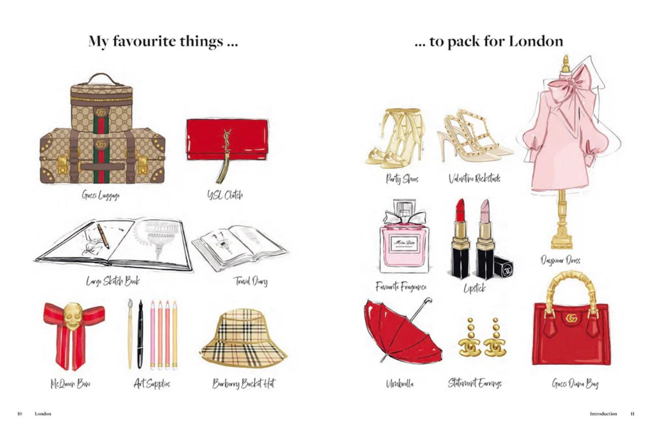 London: Through a Fashion Eye By Megan Hess
