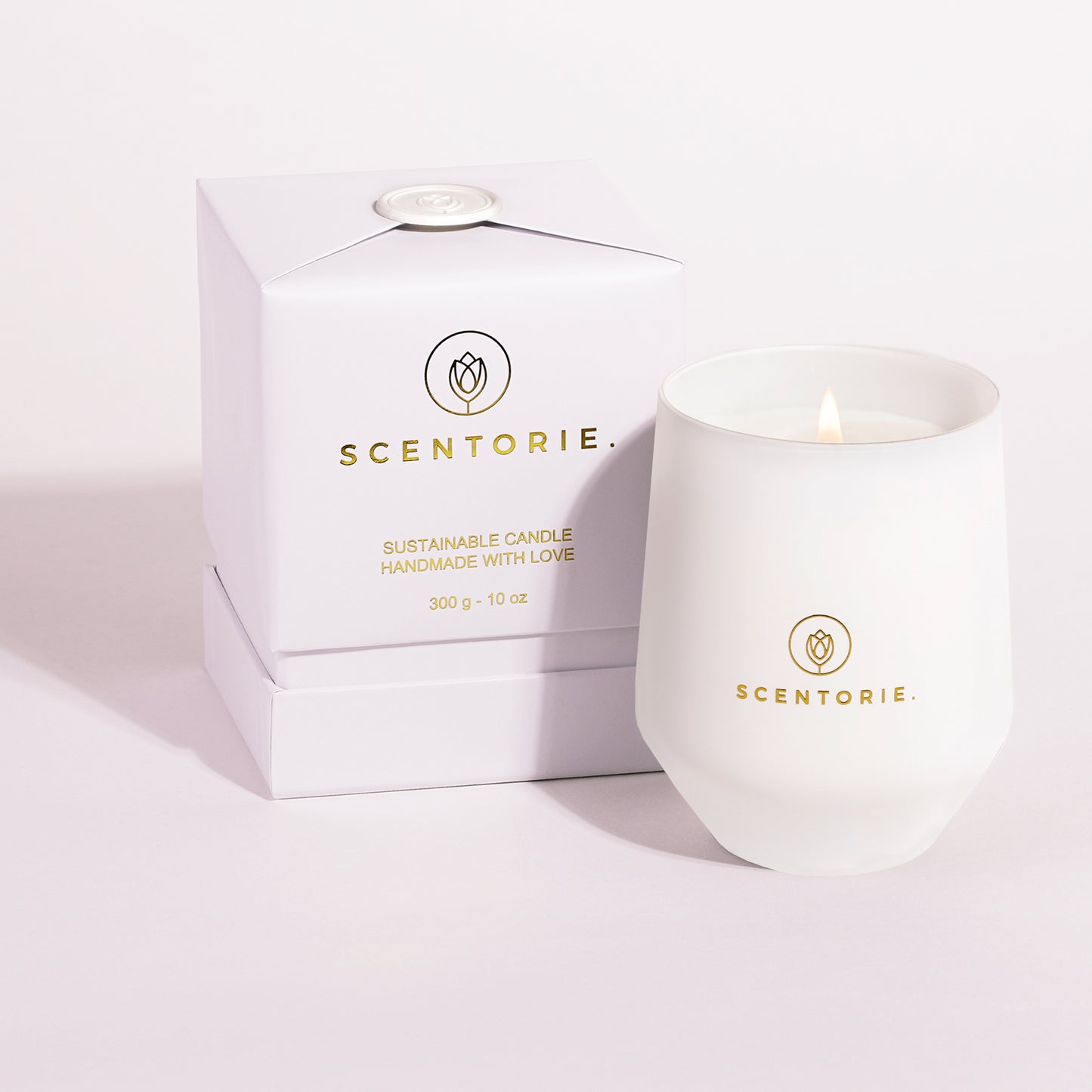 Scented candle - SUNDAY MORNING - 300g/60 hours burning time